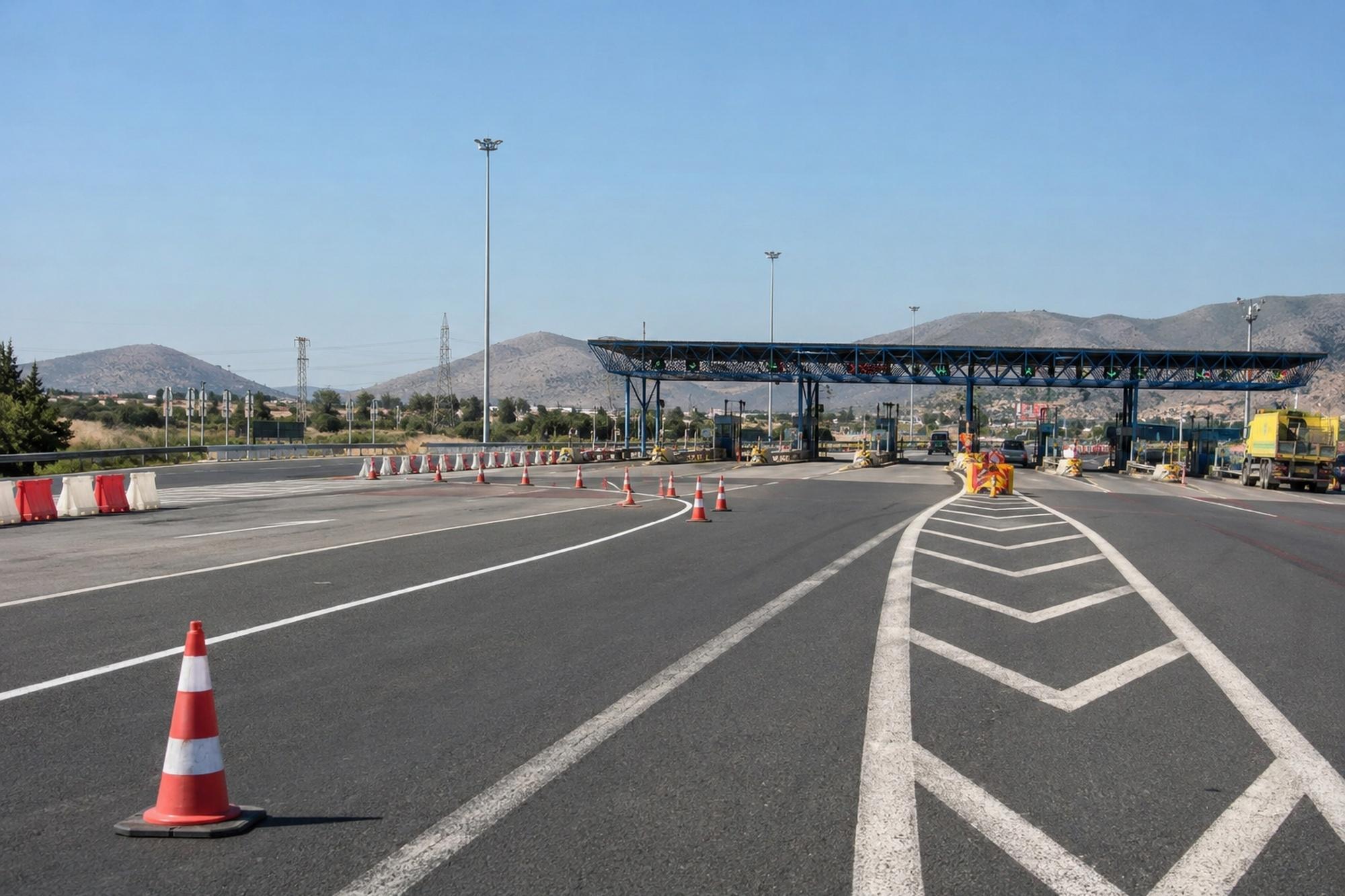 Κυκλοφοριακές ρυθμίσεις στα διόδια Θήβας έως τις 8 Αυγούστου 